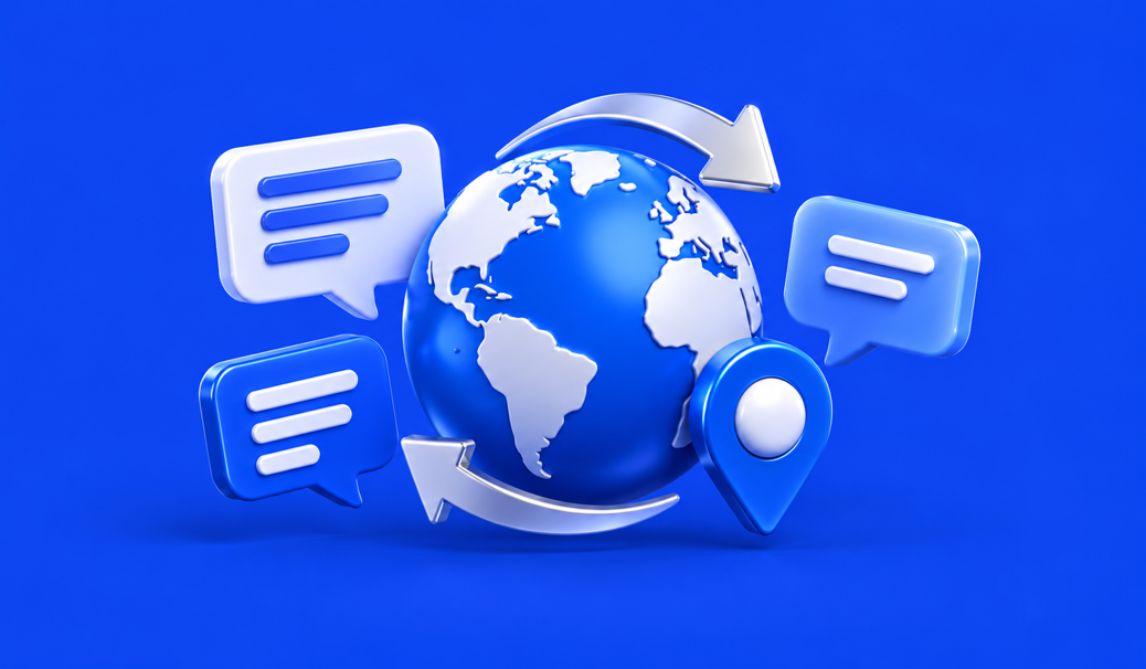 3D illustration for Webflow Localization: Cost, SEO and Best Practices