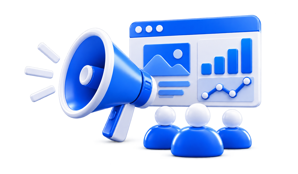 3D illustration for Webflow Website Builder for Marketing Teams: The Complete Guide