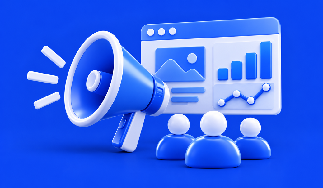 3D illustration for Webflow Website Builder for Marketing Teams: The Complete Guide